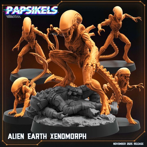 Alien earth xenomorphs - earth,
