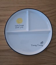 Porcelain Portion Plate, Sized