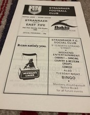 Stranraer V East Fife