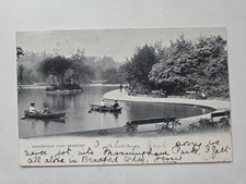 Manningham Park, Bradford 1902 Squared Circle PM Vintage Postcard - PPC 2262