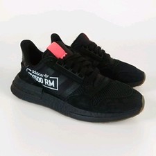 Adidas ZX 500 RM Boost UK 8 Core Black Suede Trainer Alphatype (BB7443) (2018)