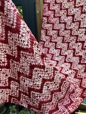 Vintage 1960s / 1970s  Japanese Shibori Dye Kimono Fabric