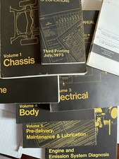 1973 Ford Car Shop Manuals