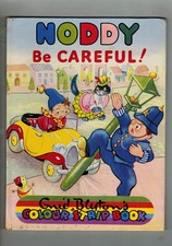 ENID BLYTON Noddy Be Careful - Colour Strip Book - 1950s