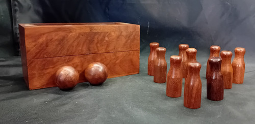 Small vintage wooden rosewood - vintage,