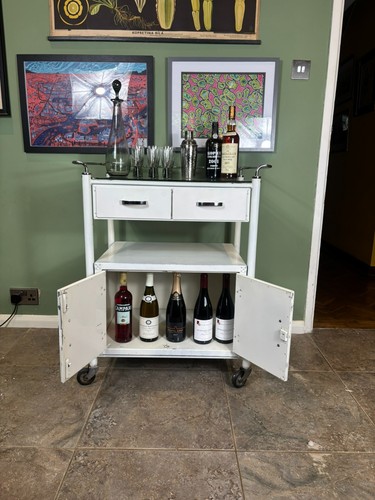 Vintage mcm medical trolley - vintage,