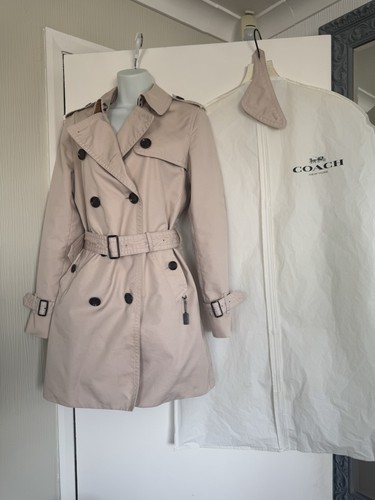 Coach double breasted trench - double-breasted,