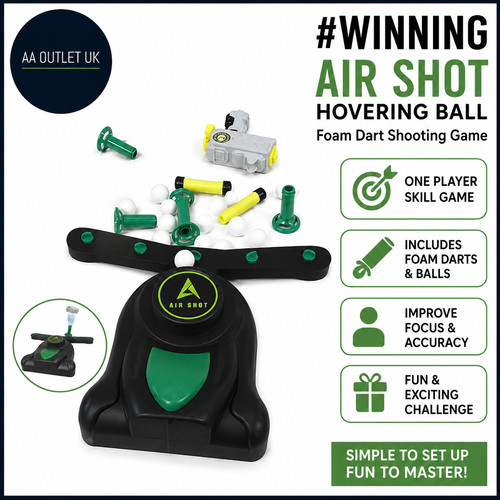 Winning air shot hovering ball - shot,