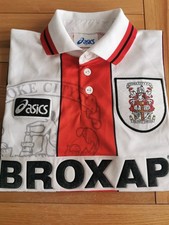 Stoke City Home Shirt 1995-96 Asics Size M Good Condition