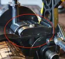 Tamiya gearbox brace top force - gearbox,