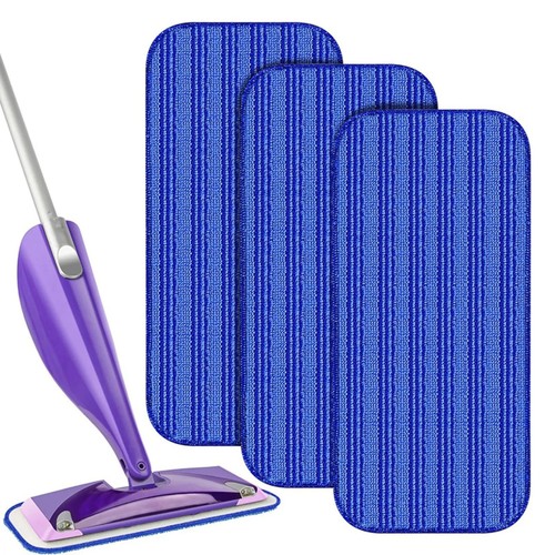 Reusable mop pads compatible - reusable,