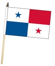 Panama Large Hand Flag With