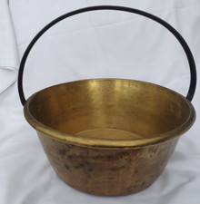 Vintage Brass Preserve Pan -