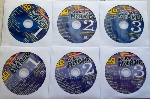 Karaoke cdg discs country - cdg,