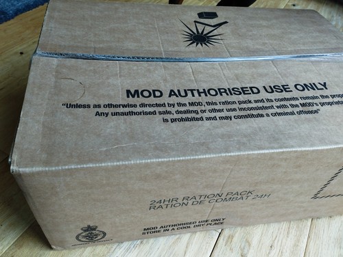 British 24hr combat ration - british,