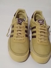 Adidas Originals Orion Trainers Sand/ Brown Colorway Mens Size 9,