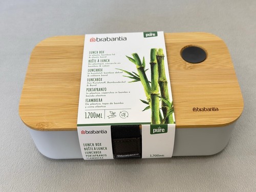 Brabantia lunch box bamboo lid - lunch,