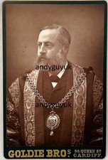 CABINET CARD MARQUESS OF BUTE