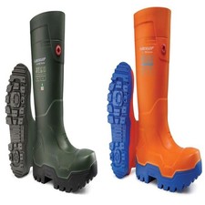 Dunlop Purofort Fieldpro Thermo+ Full Safety Wellington Boots Steel Toe