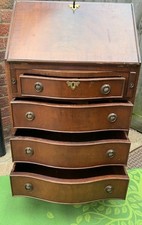 bureau/ writing desk mahogany wood/ 37 inches height