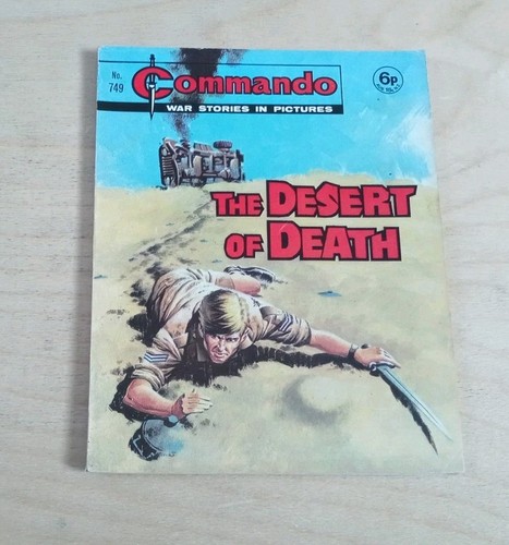 Commando comic the desert - comic~the,