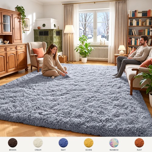 Extra large thick shaggy rugs - extra,