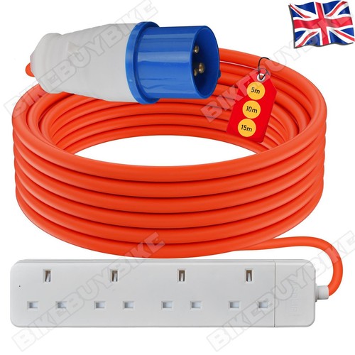 Caravan camping mains electric - mains,