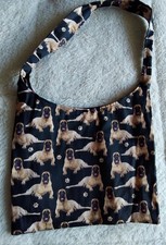 Bullmastiff Dog Print Shoulder Bag
