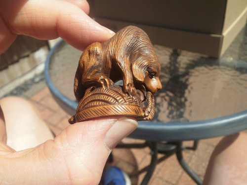 Hand carved wood - 2b.,