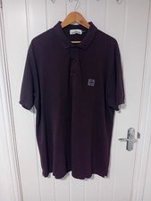 Stone Island Polo Burgundy 3XL Regular 25" p2p