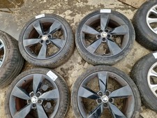 Skoda Rapid 2012-2018 Alloy Wheels - Set 215/40R17 Black 