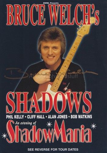 Bruce welch hand - hand, signed