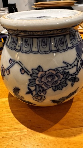Chinese blue white - white, porcelain