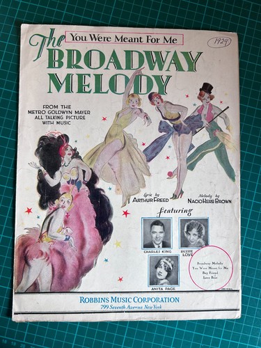 The broadway melody sheet - the,