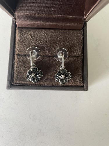 Chanel vintage silver and - silver,