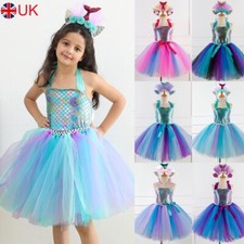 UK Kids Girls Mermaid Fancy