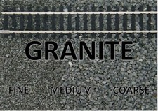 Model Railway Ballast, GRANITE, 1kg, 2kg, N, 00 Gauge, 1mm, 2mm, 3mm..