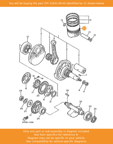 Yamaha piston - yamaha,