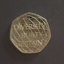 diversity built britain 50p
