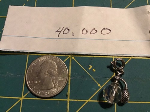 Sterling silver perfume - sterling, bottle