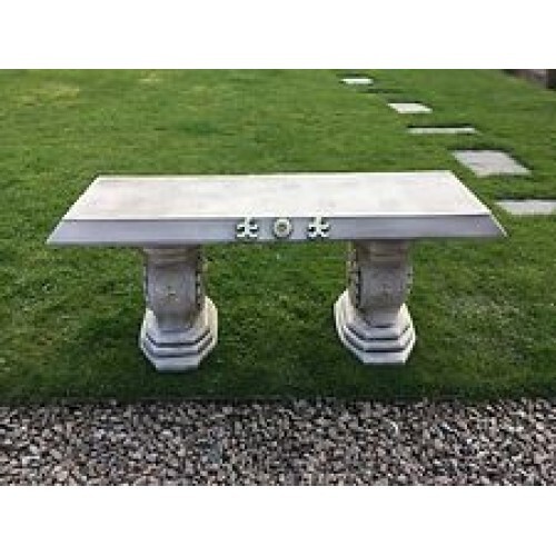 Stone concrete tiki koi - concrete,