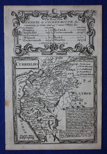 Original antique map