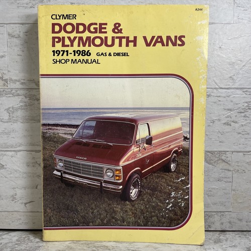 Clymer dodge plymouth vans - clymer, &