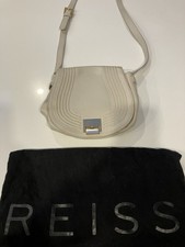 Reiss Beige Cream Leather
