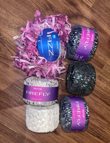 Sirdar firefly fizz yarn lot - sirdar,