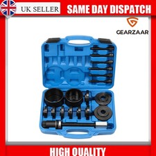 19pc Front Wheel Drive Bearing Puller Press Removal Installation Tool Kit Set UK