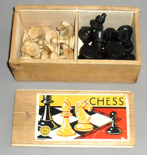 Wooden chess staunton - wooden,