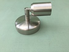 3 x Firstlight brushed steel GU10 spotlights 7001BS c/w 50W halogen lamps