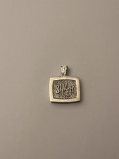 Vintage ingot pendant oz - vintage,