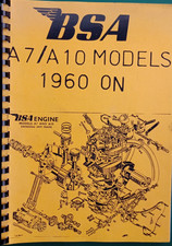 BSA A10 / A7 SPARE PARTS LIST